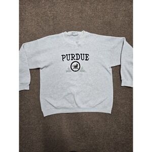 Vintage Lee Heavyweight Purdue Boilermakers Sweatshirt‎ XL Made in USA 90s